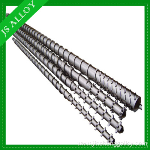 Bimetallic Single Screw for granulating Production Line